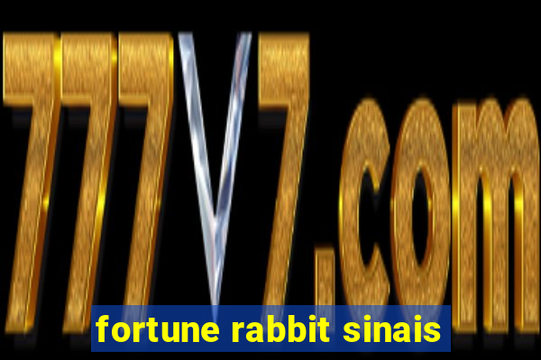 fortune rabbit sinais